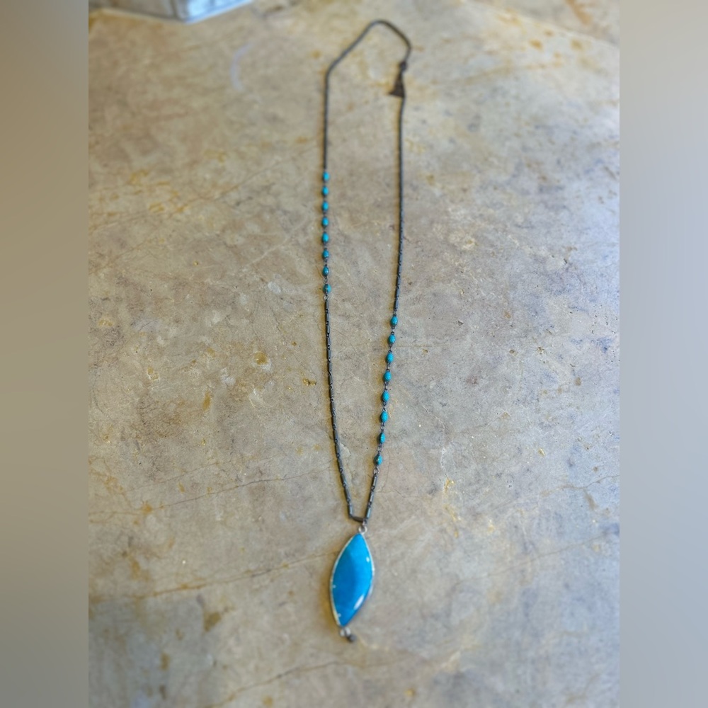 Turquoise Pendant Necklace